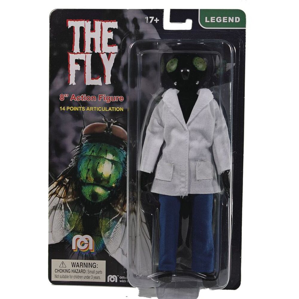 Mego - Horror - Flocked The Fly 8" Action Figure  COLLECTIBLES